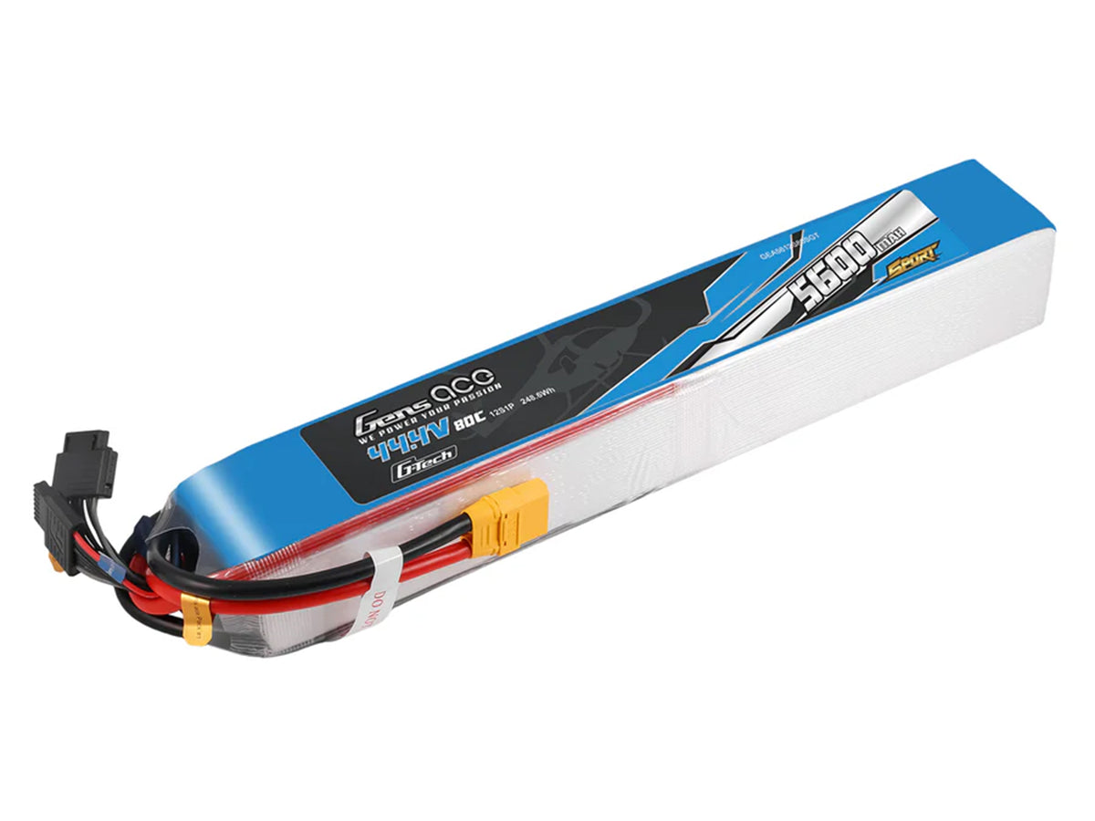 Li-Po Sport 12S 44.4V 3500mAh 80C with XT90