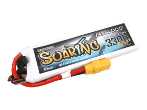 Li-Po G-Tech 2S 7.4V 3300mAh 30C Soaring with XT90