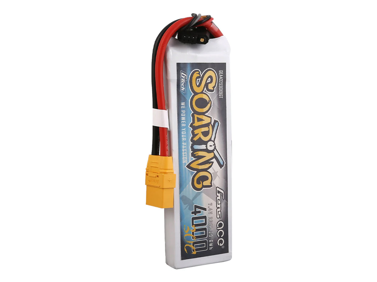 Li-Po G-Tech 2S 7.4V 4000mAh 30C with XT90