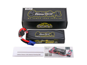 Li-Po Car G-Tech 2S 7.4V 5300mAh 100C Bashing w/EC5 (Promoto