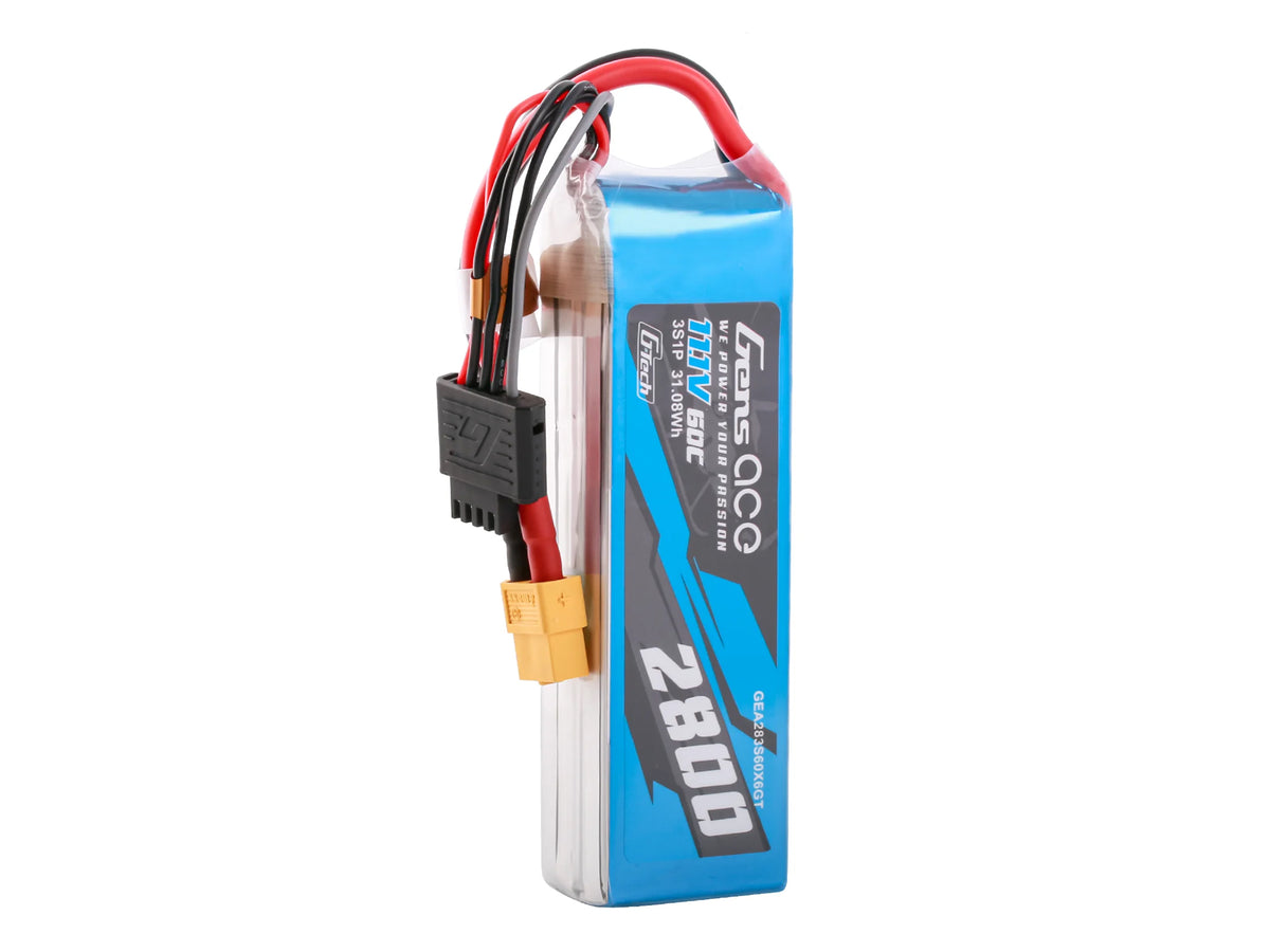 Li-Po G-Tech 3S 11.1V 2800mAh 60C with XT60