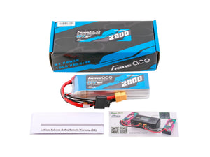Li-Po G-Tech 3S 11.1V 2800mAh 60C with XT60