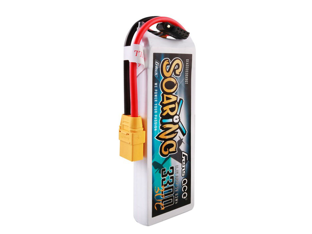 Li-Po G-Tech 3S 11.1V 3300mAh 30C Soaring with XT90
