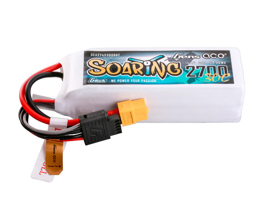 Li-Po G-Tech 4S 14.8V 2700mAh 30C with XT60 - RC Hobby Product