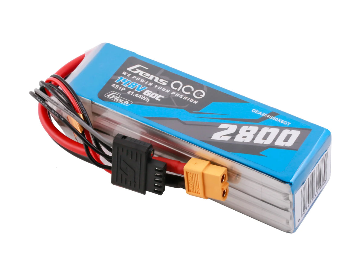 Li-Po G-Tech 4S 14.8V 2800mAh 60C with XT60