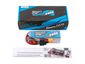Li-Po G-Tech 4S 14.8V 2800mAh 60C with XT60