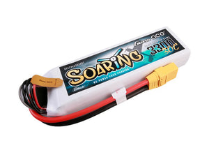 Li-Po G-Tech 4S 14.8V 3300mAh 30C Soaring with XT90