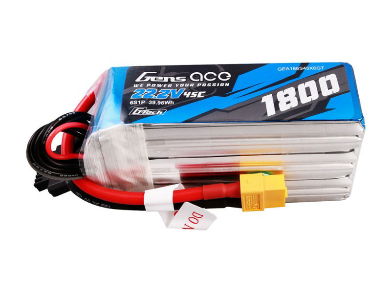 Li-Po G-Tech 6S 22.2V 1800mAh 45C with XT60 - RC Hobby Product