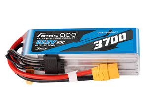 Li-Po G-Tech 6S 22.2V 3700mAh 60C with XT90