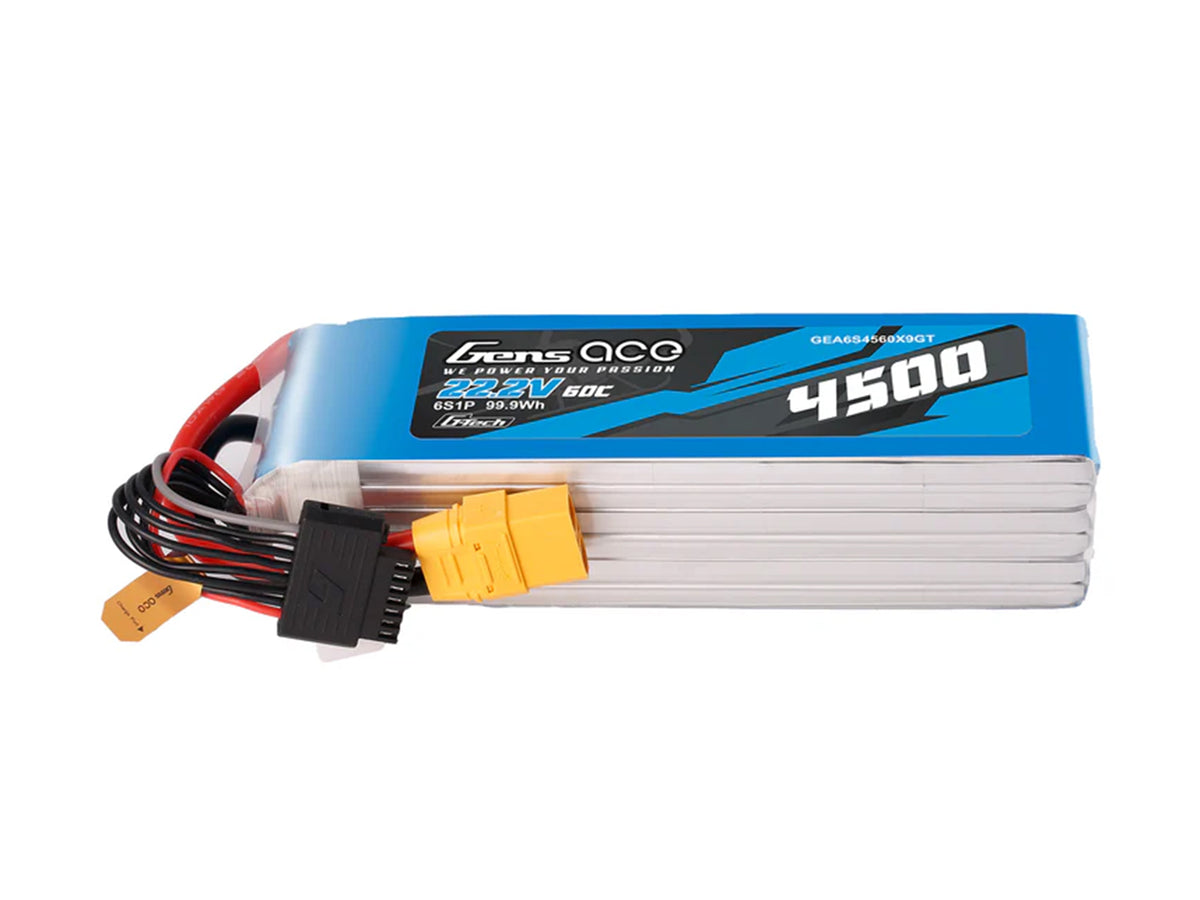 Li-Po G-Tech 6S 22.2V 4500mAh 60C with XT90