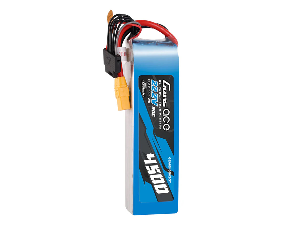 Li-Po G-Tech 6S 22.2V 4500mAh 60C with XT90