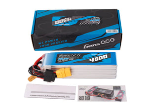 Li-Po G-Tech 6S 22.2V 4500mAh 60C with XT90