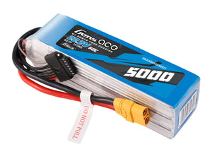 Li-Po G-Tech 6S 22.2V 5000mAh 60C with XT90