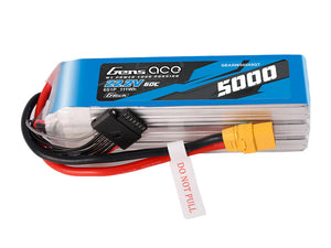 Li-Po G-Tech 6S 22.2V 5000mAh 60C with XT90
