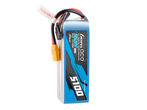 Li-Po G-Tech 6S 22.2V 5100mAh 80C with XT90