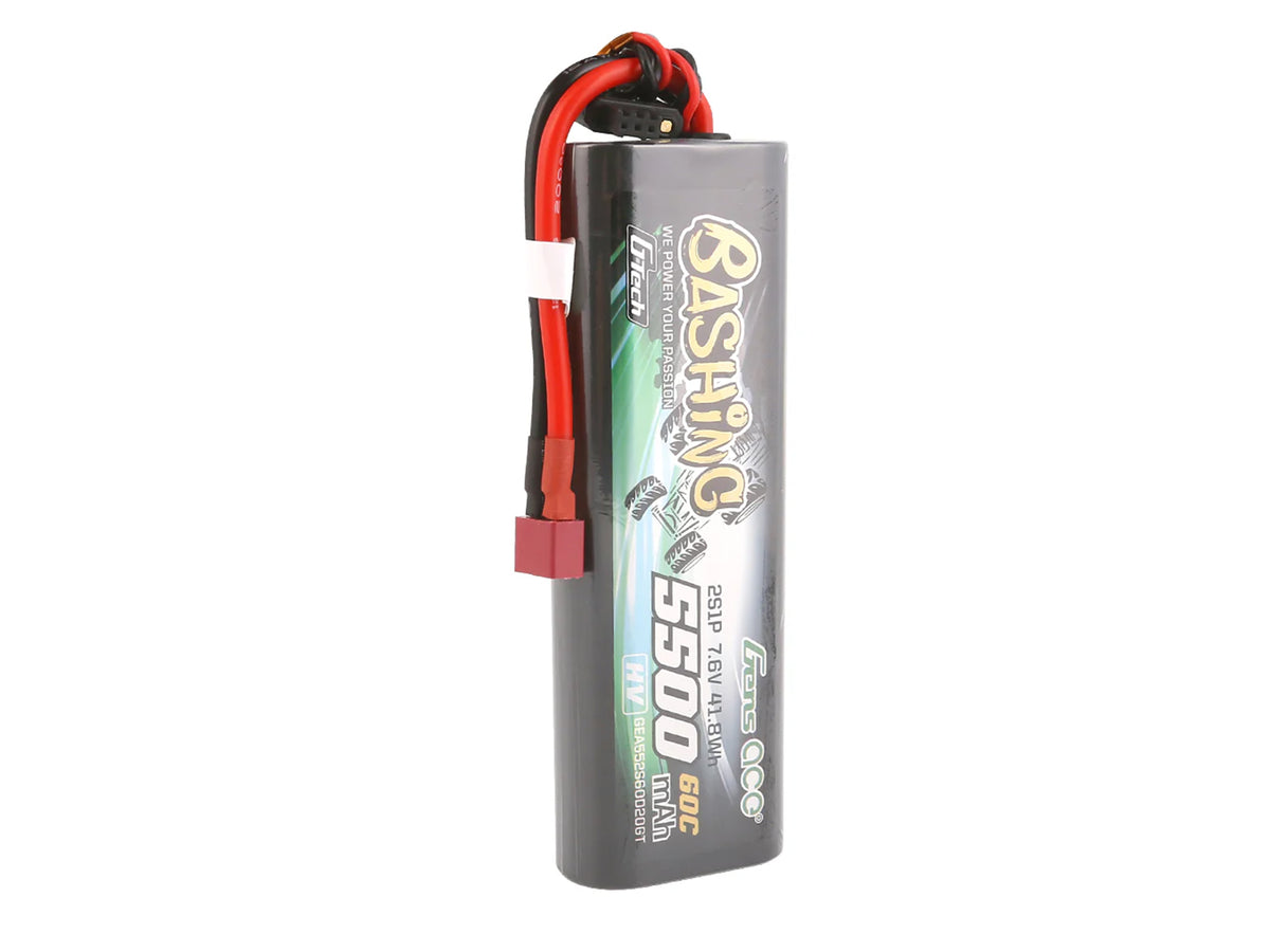 Li-Po G-Tech Car Hard Case HV 2S 7.4V 5500mAh 60C with T-Typ