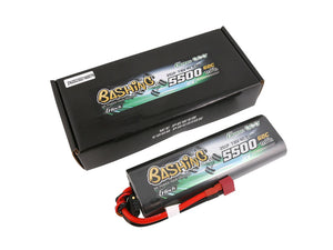 Li-Po G-Tech Car Hard Case HV 2S 7.4V 5500mAh 60C with T-Typ