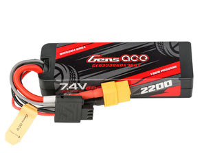 Li-Po Car Hard Case G-Tech 2S 7.4V 2200mAh 60C with XT60