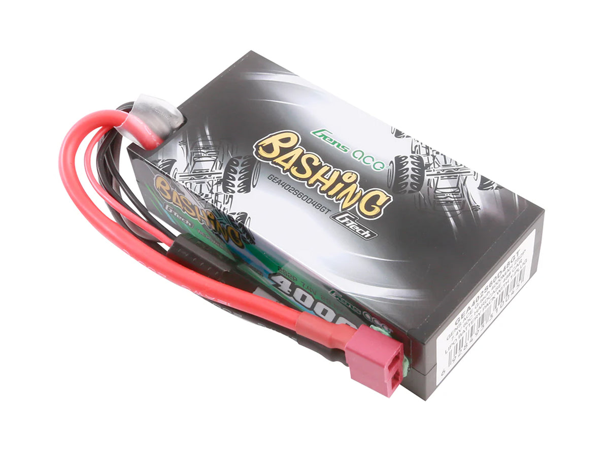 Li-Po G-Tech Car Hard Case 2S2P 7.4V 4000mAh 60C Shor T-Type