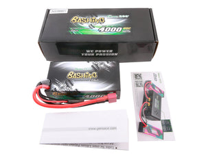 Li-Po G-Tech Car Hard Case 2S2P 7.4V 4000mAh 60C Shor T-Type