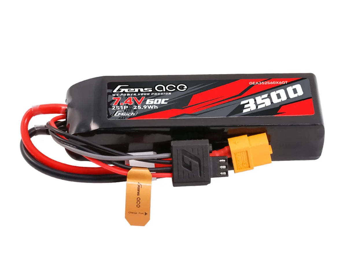 Li-Po G-Tech 2S Car 7.4V 3500mAh 60C with XT60 (Mini Maxx)