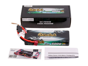 Li-Po G-Tech Car Hard Case 2S 7.4V 5000mAh 60C with T-Type