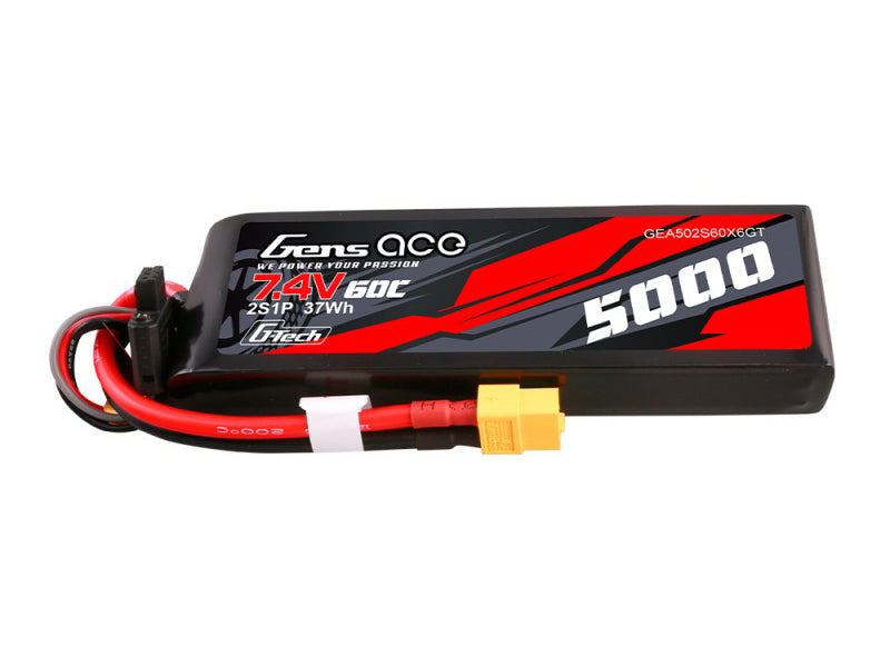 Li-Po G-Tech Car 2S 7.4V 5000mah 60C with XT60