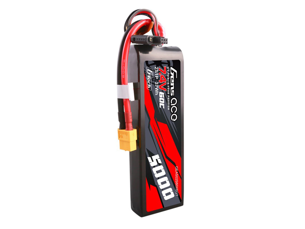 Li-Po G-Tech Car 2S 7.4V 5000mah 60C with XT60