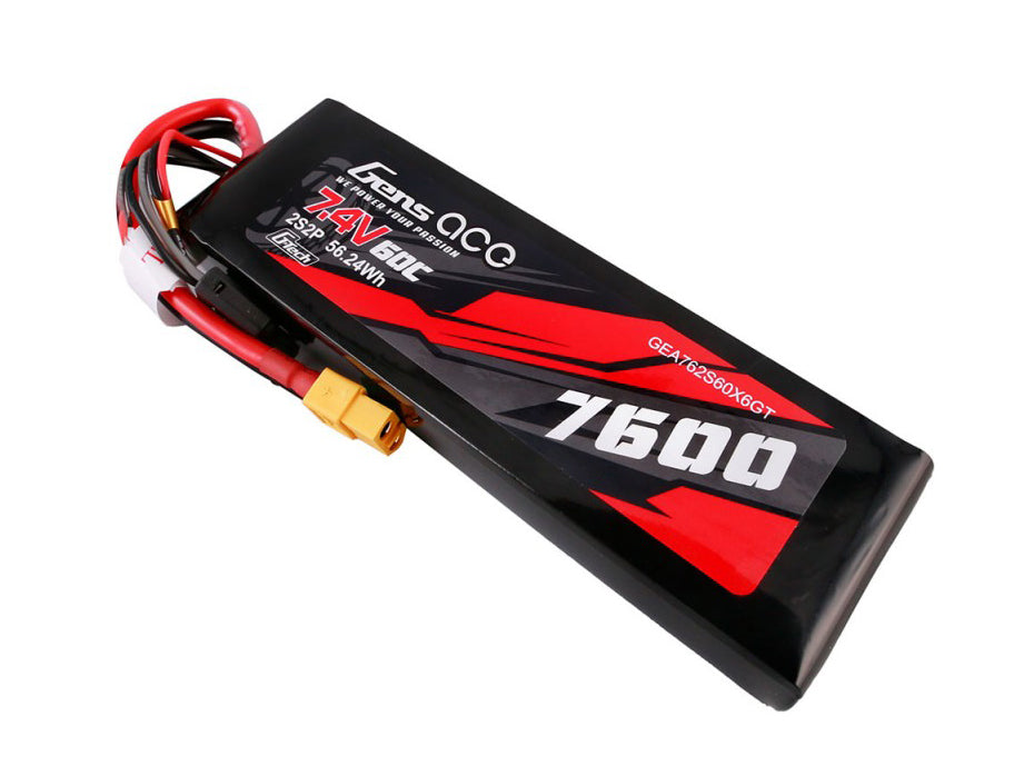 Li-Po G-Tech Car 2S 7.4V 7600mah 60C with XT60 - RC Hobby Product