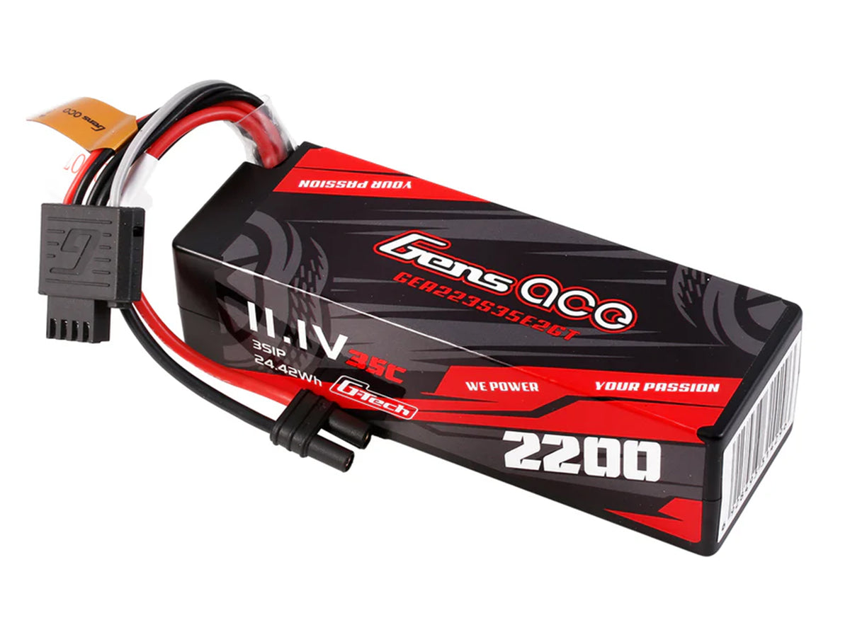 Li-Po G-Tech 3S 11.1V 2200mAh 35C with EC2 (GROM)