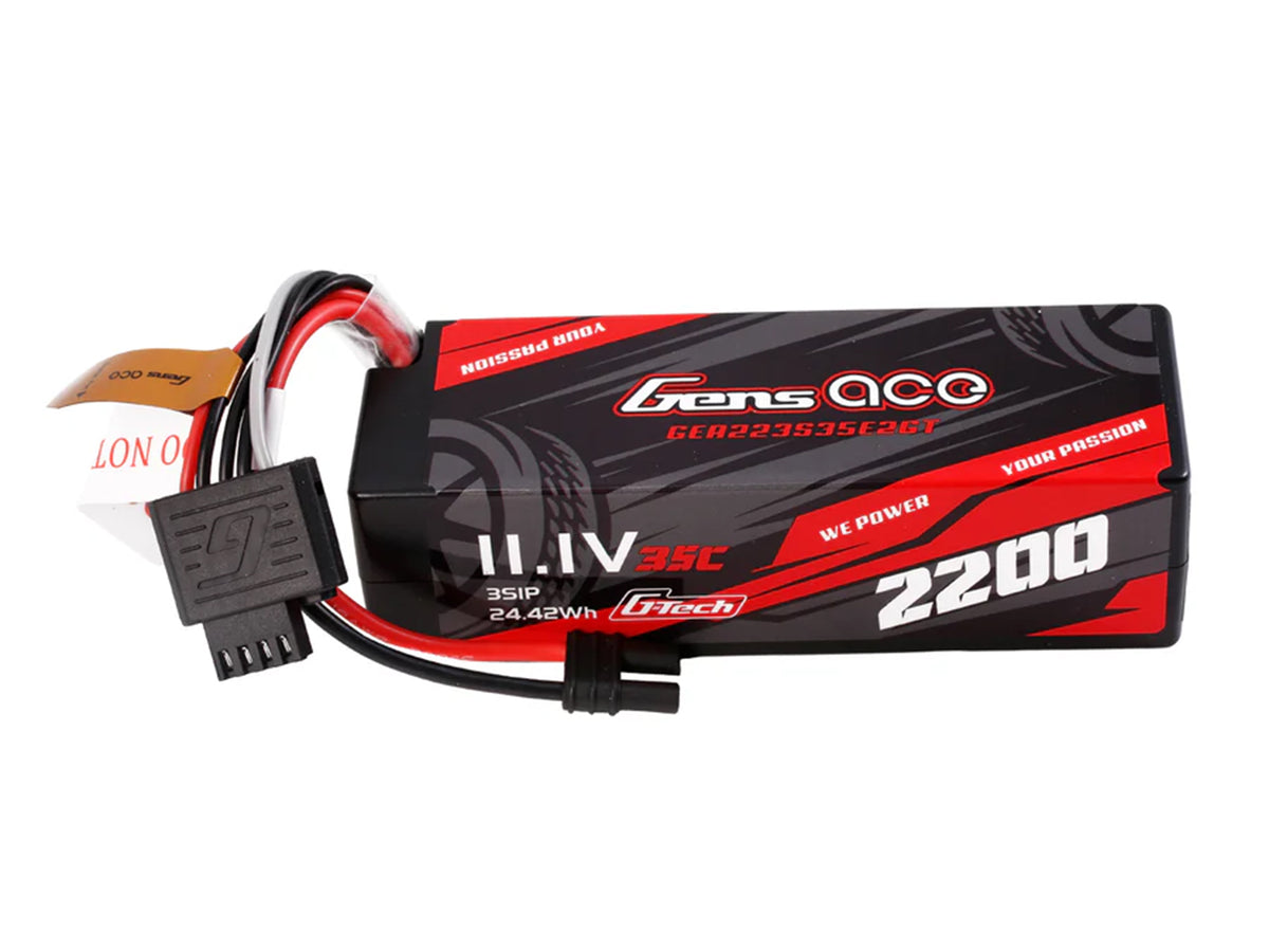 Li-Po G-Tech 3S 11.1V 2200mAh 35C with EC2 (GROM)