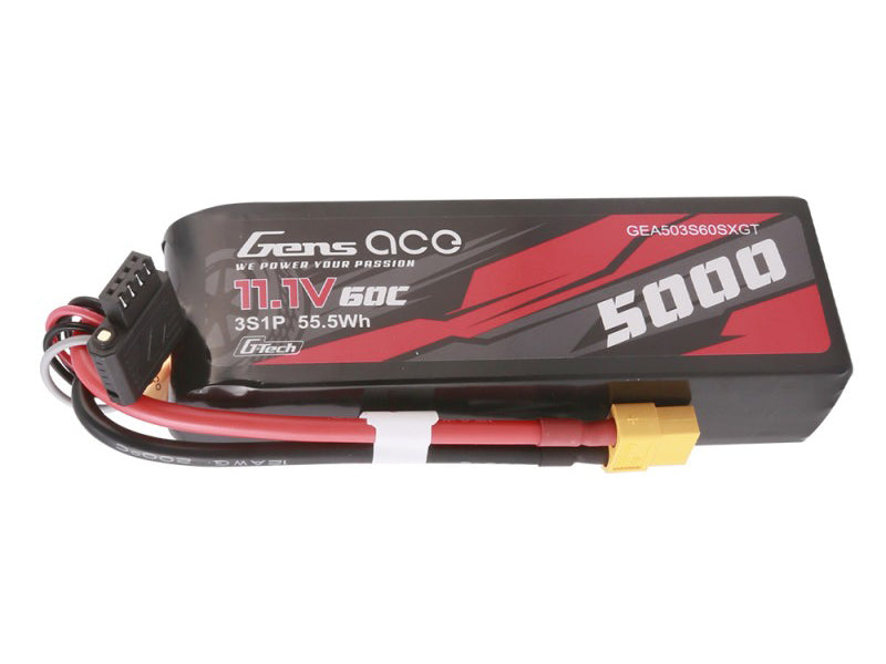 Li-Po Car G-Tech 3S 11.1V 5000mAh 60C with XT60