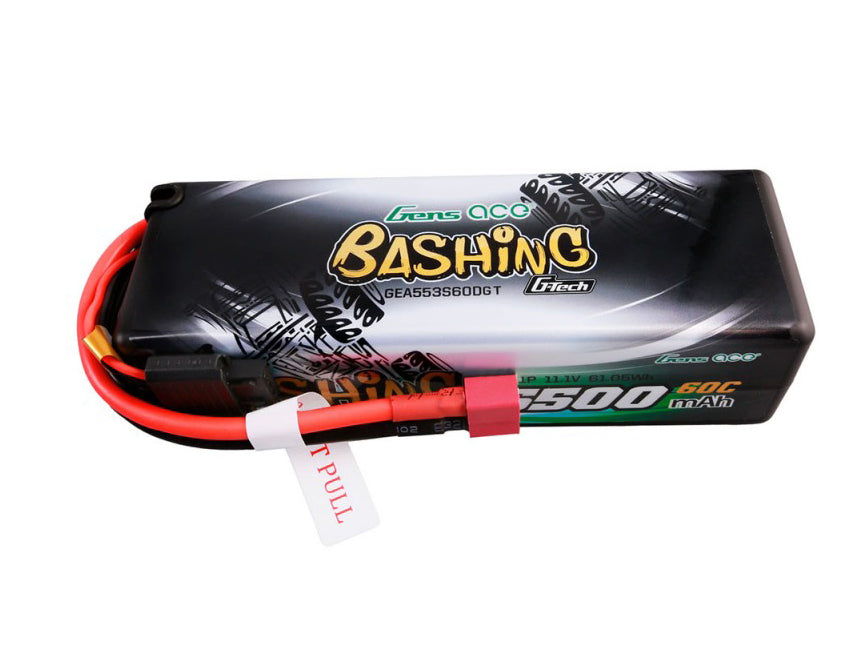 Li-Po Car Hard Case G-Tech 3S 11.1V 5500mAh 60C with T-Type