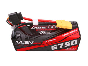 Li-Po G-Tech Car Hard Case 4S 14.8V 6750mAh 60C with XT90