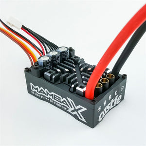 Mamba X,  Sensored, 25.2V WP Esc, 8A Peak Bec, Datalogging