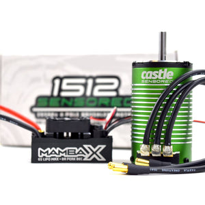 MAMBA X, 25.2V WP ESC w/1512-1800kV SENSORED E-BUGGY COMBO