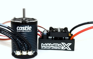 Mamba X, Sensored, 25.2V WP Esc & 1406-1900kV Combo(Crawler)