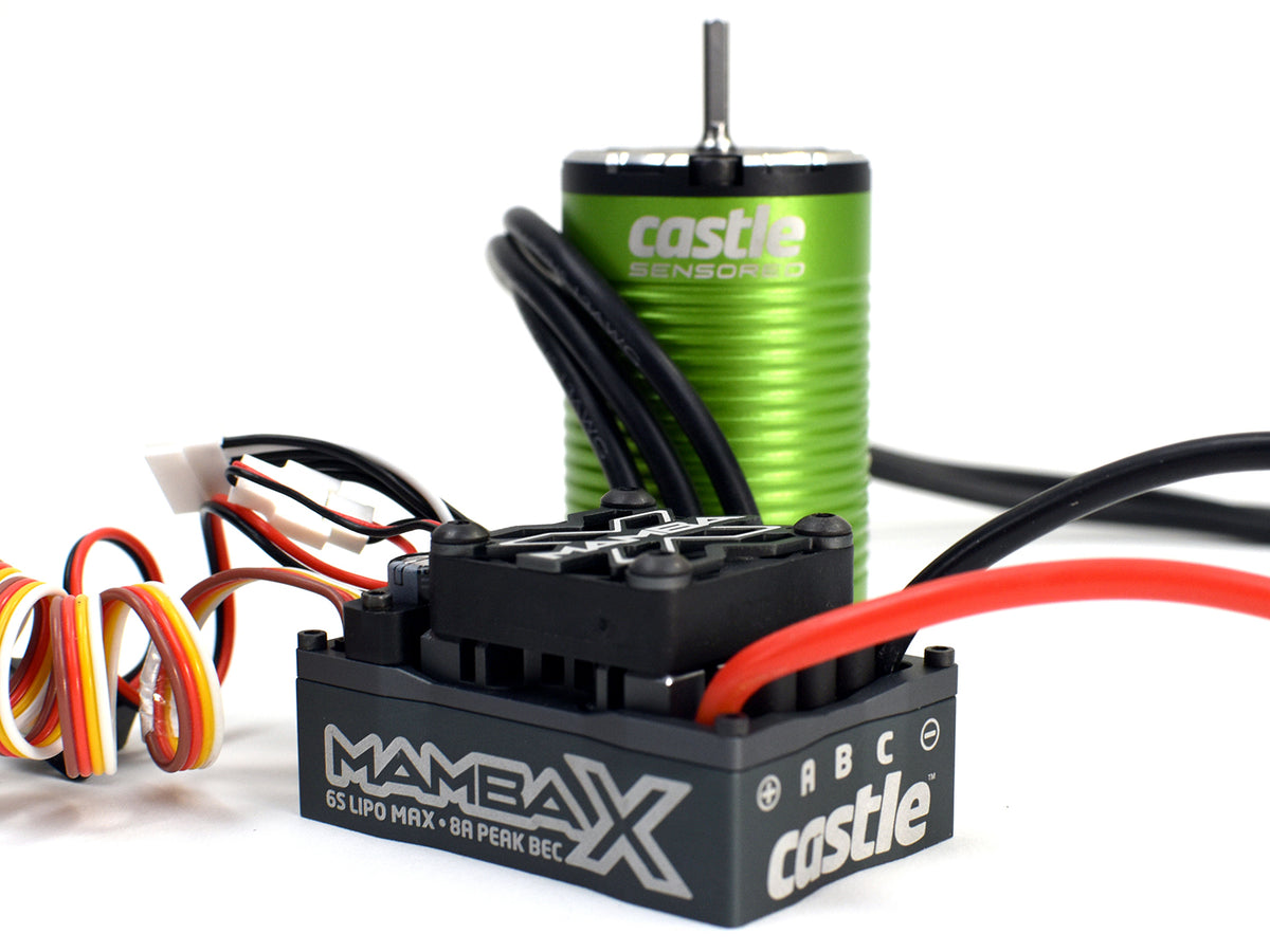MAMBA X SCT,Â  SENSORED, 25.2V WP ESC w/1412-2100KV COMBO