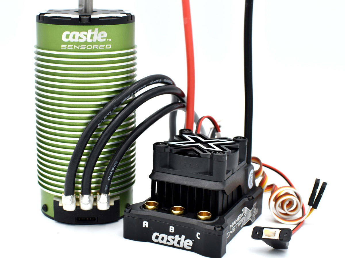 MAMBA MONSTER X 8S, 33.6V ESC W/2028-800KV SENSORED MOTOR
