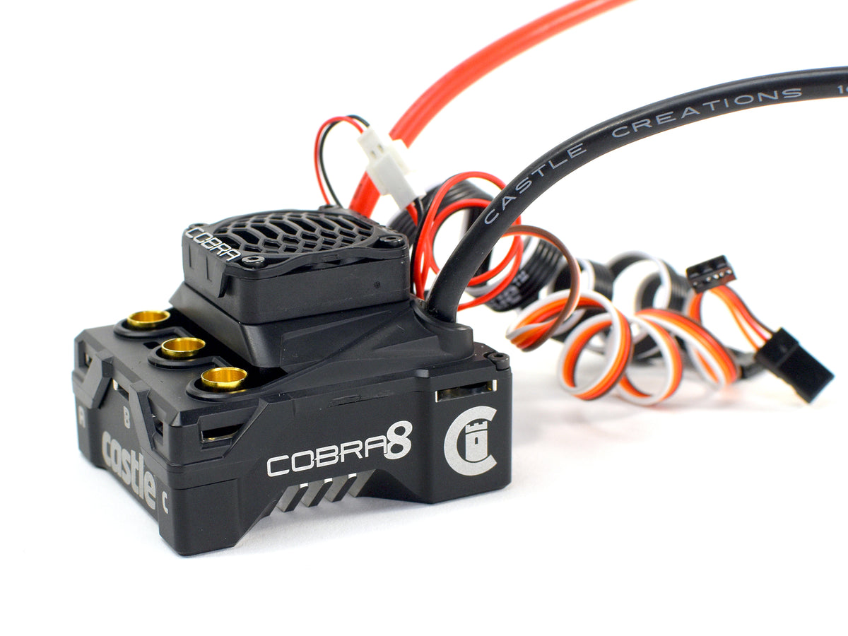 COBRA 8, 6S MAX WITH 1515-2200KV V2 SENSORED MOTOR COMBO