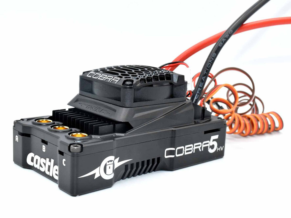 COBRA 5 HV, 12S, 50.4V ESC, 20A PEAK BEC
