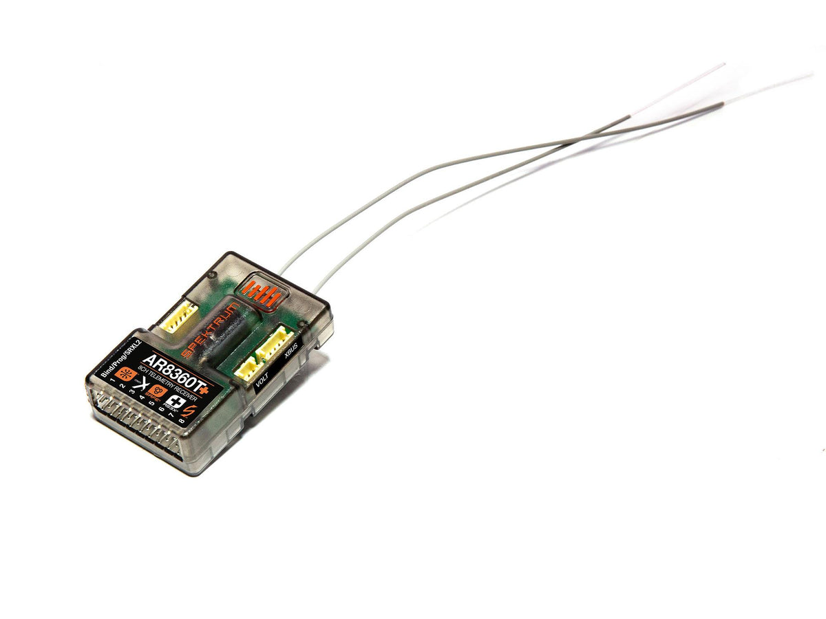 AR8360T+ DSMX 8-Channel AS3X+ & SAFE Telemetry Receiver