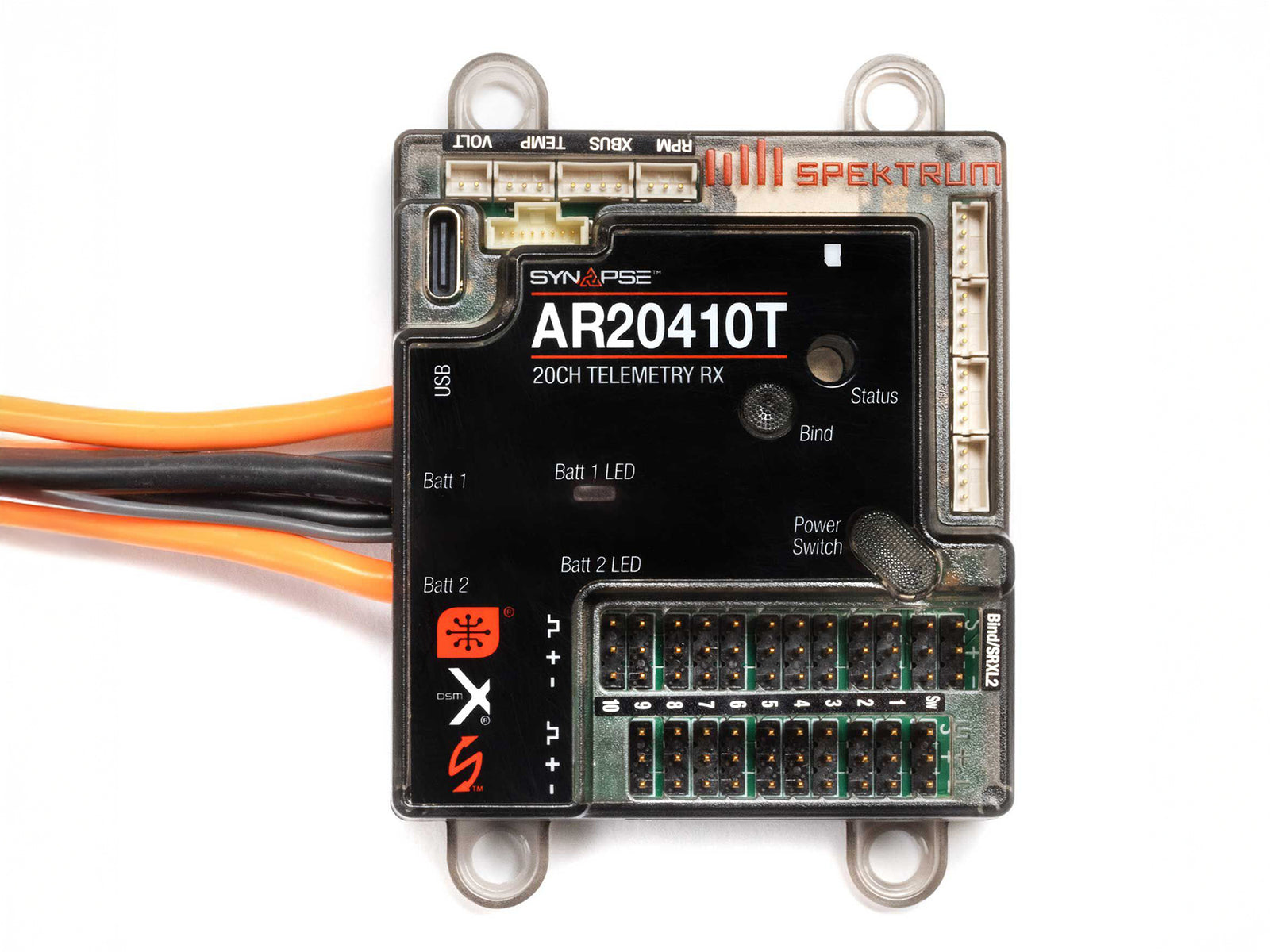 AR20410T 20-Channel PowerSafe Telemetry Receiver