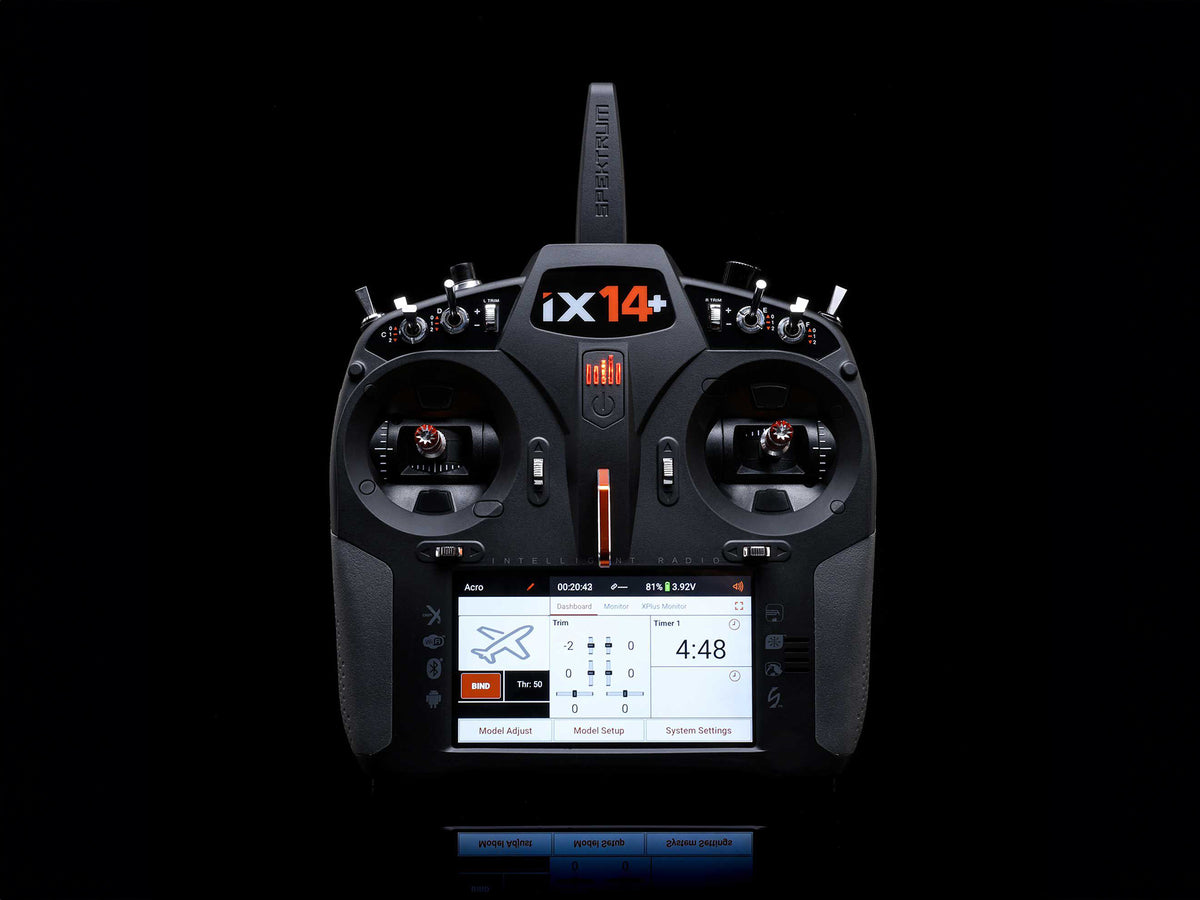 iX14+ 20-Channel DSMX Transmitter Only