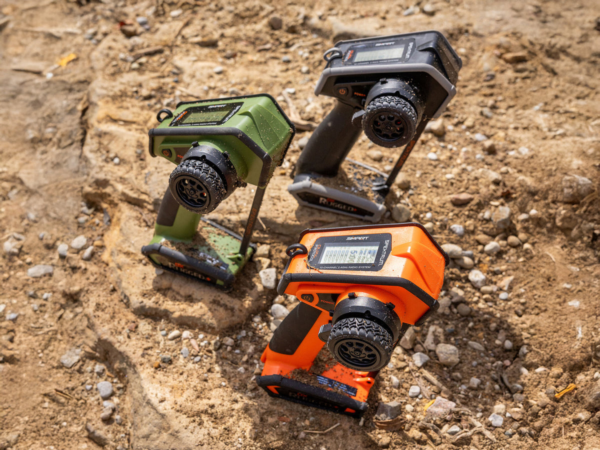 DX Rugged+ 12-Channel DSMR+ Transmitter, Green