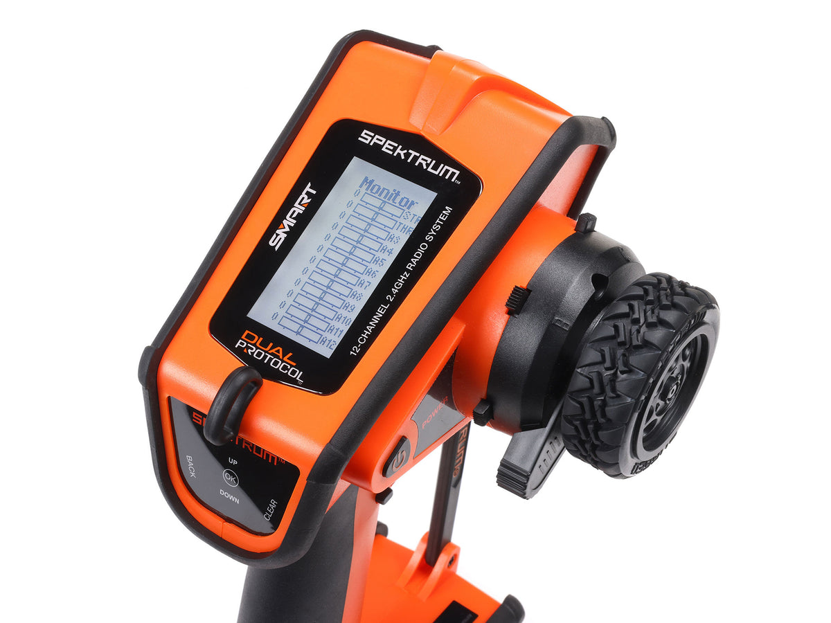 DX Rugged+ 12-Channel DSMR+ Transmitter, Orange