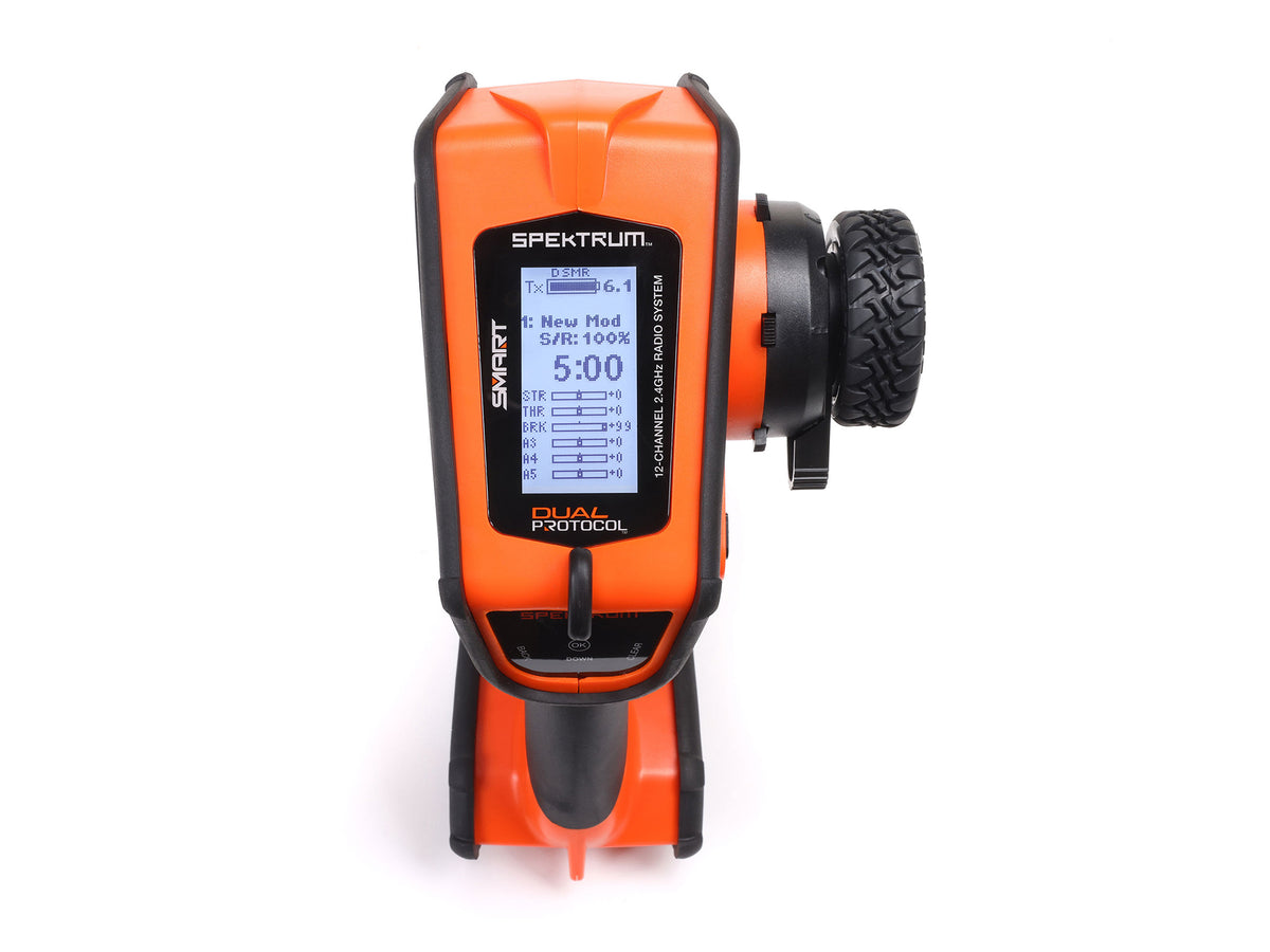 DX Rugged+ 12-Channel DSMR+ Transmitter, Orange