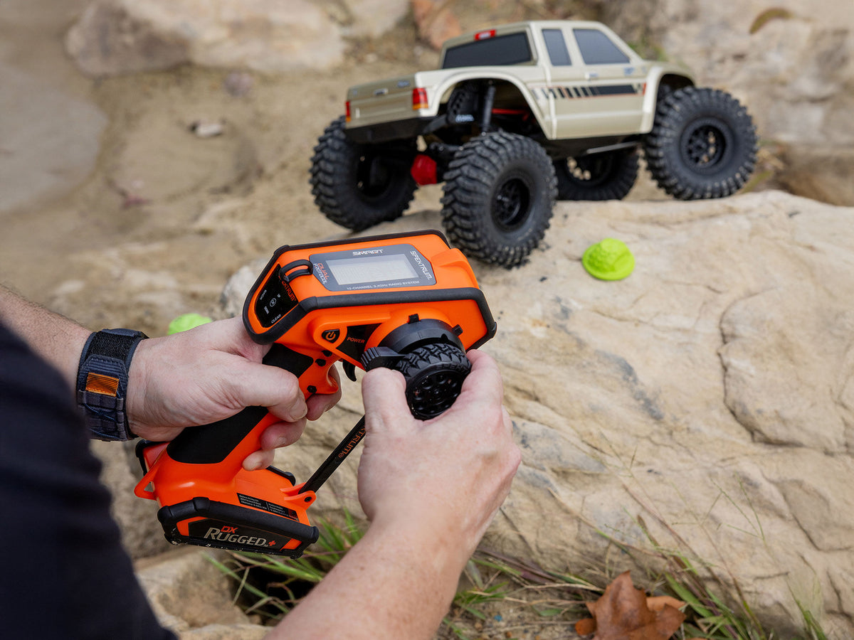 DX Rugged+ 12-Channel DSMR+ Transmitter, Orange