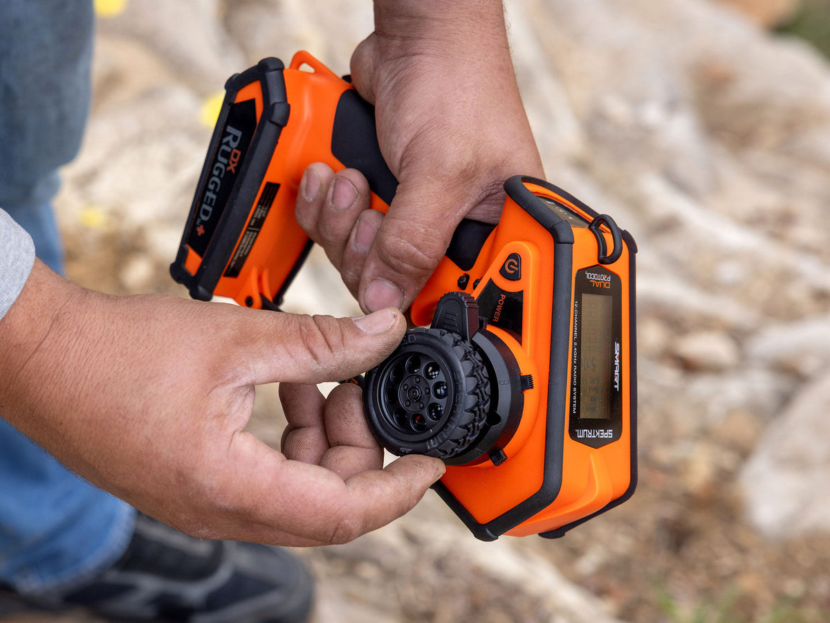 DX Rugged+ 12-Channel DSMR+ Transmitter, Orange