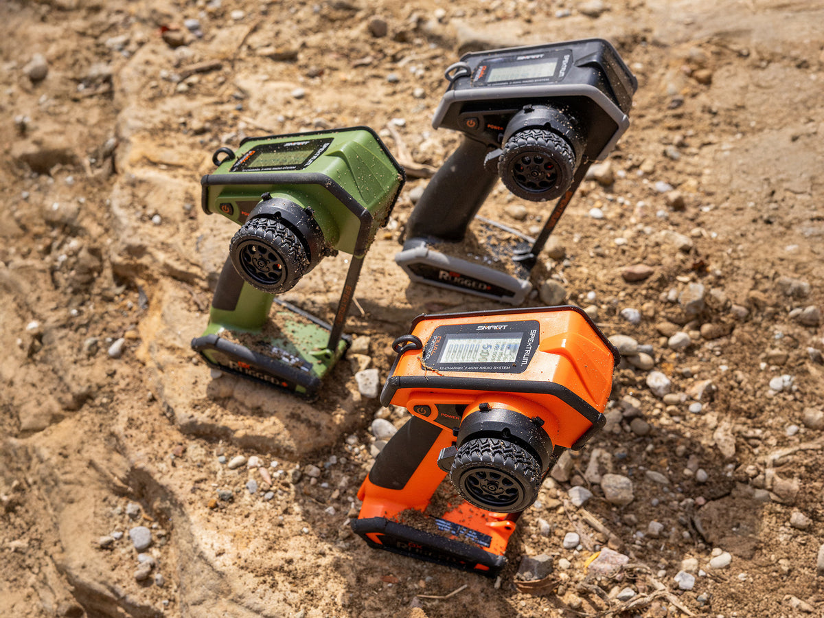 DX Rugged+ 12-Channel DSMR+ Transmitter, Orange